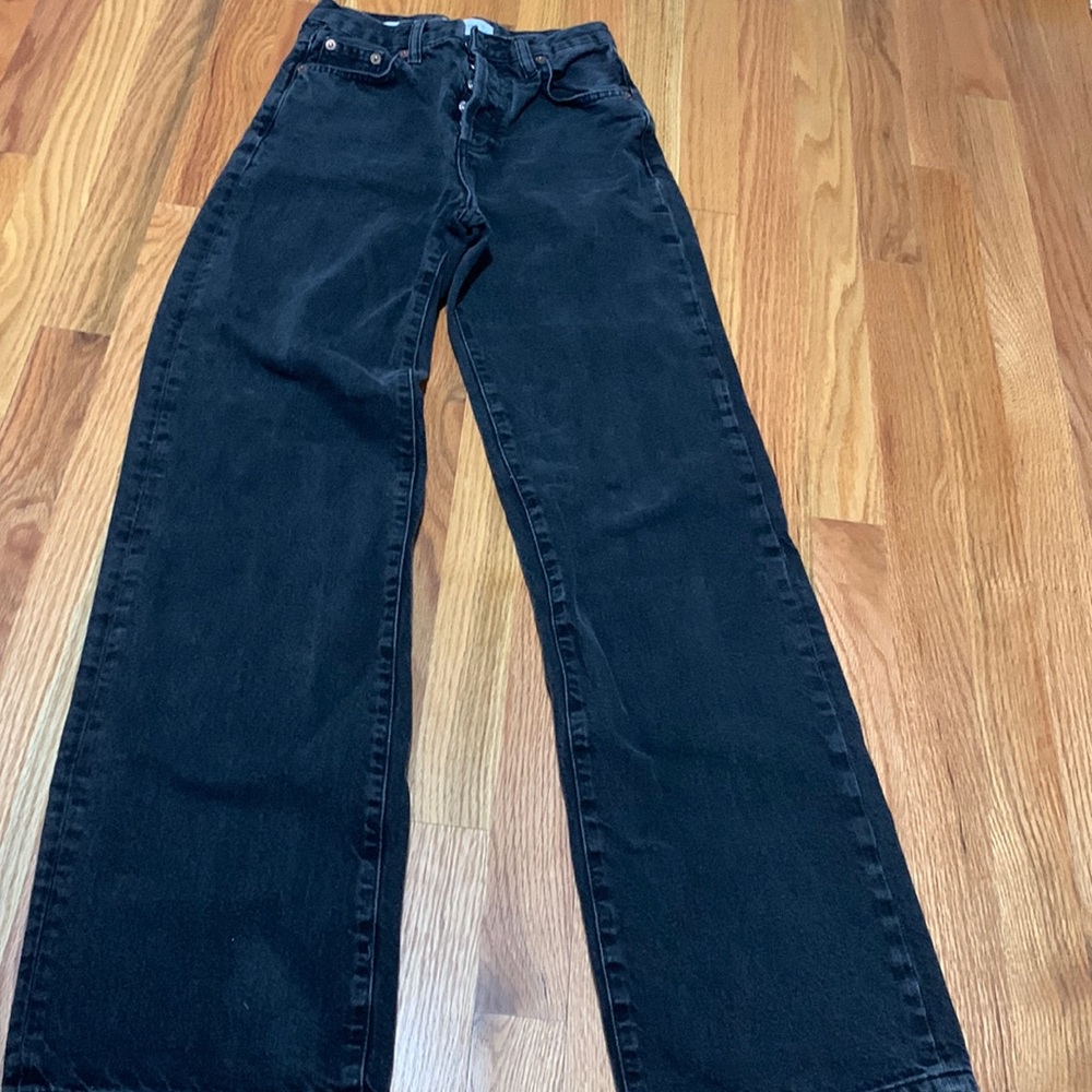 Black jeans from mango
